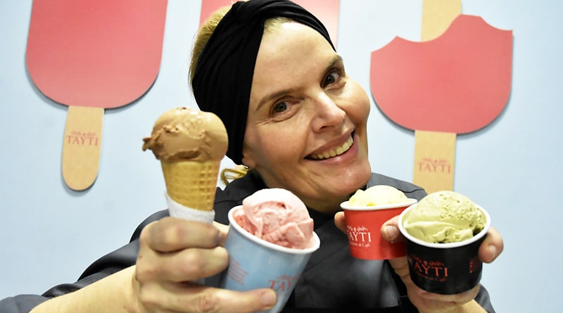 Chef Elisabeth Tayti inaugura gelateria no bairro Moema, em São Paulo