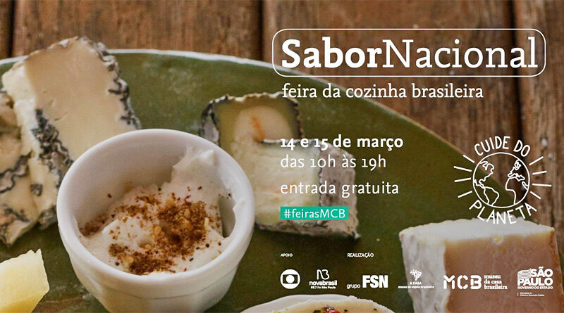 14ª Feira Sabor Nacional ocorre em março no Museu da Casa Brasileira em SP
