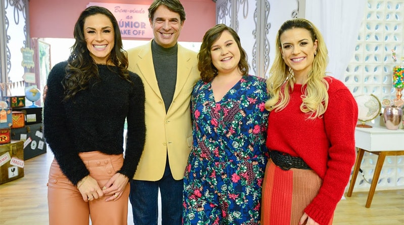 Júnior Bake Off deste sábado recebe visita de Nanci de As Aventuras de Poliana