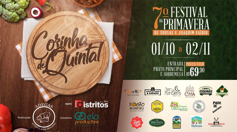 7º Festival Gastronômico da Primavera começa dia 1º de outubro em Campinas