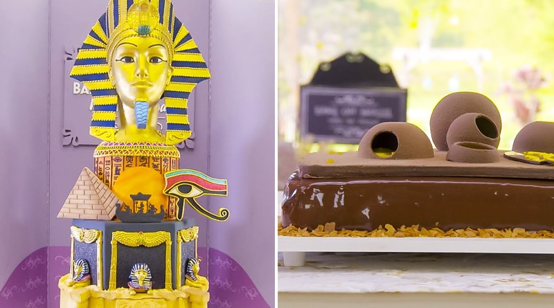 “Bolo Egito” e “Torta Marula” são os desafios do Bake Off Brasil deste sábado