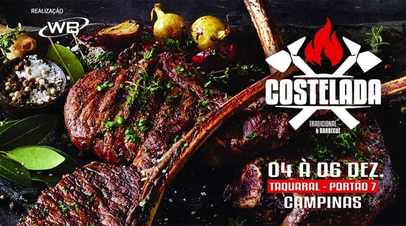 Campinas recebe Costelada e Festival do Sorvete entre os dias 4 e 6 de dezembro