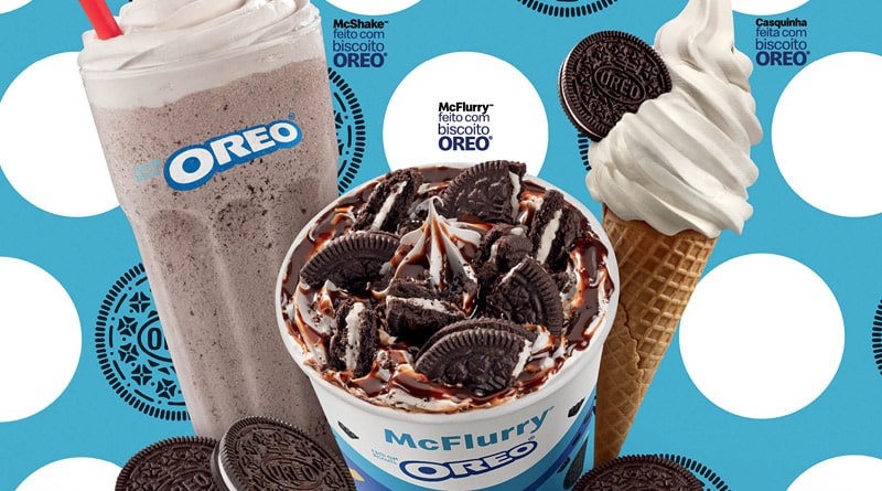 McDonald's lança novas sobremesas com Oreo a partir de 1º de dezembro