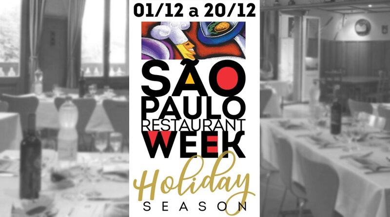 1ª edição da São Paulo Restaurant Week Holiday Season vai até dia 20