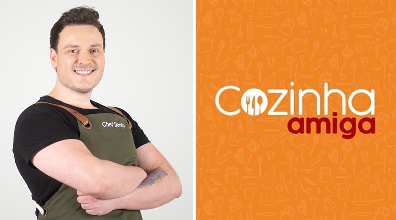 Chef Danilo Galhardo é o novo integrante do Cozinha Amiga da TV Gazeta