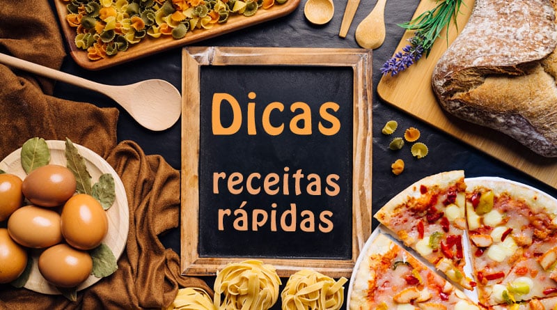 Dicas de receitas rápidas e saudáveis para se preparar em tempos de pandemia