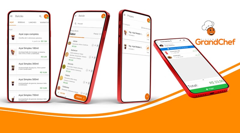GrandChef desenvolve aplicativo para agilizar o atendimento em restaurantes