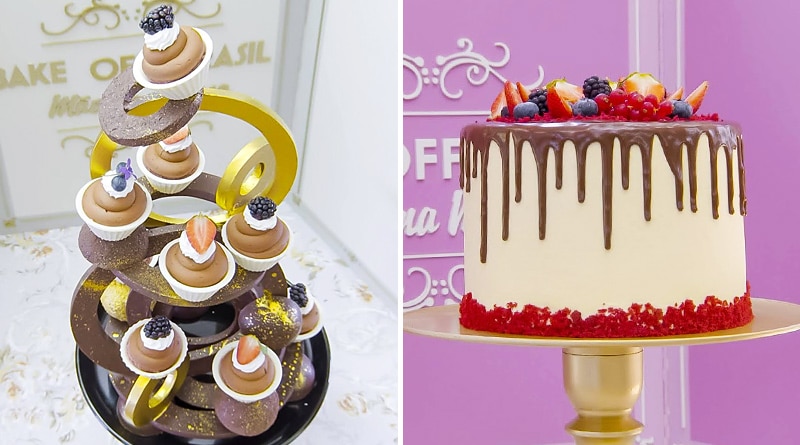 Repescagem do Bake Off Brasil – Celebridades tem “Torre de Cupcakes” e “Bolo Vertical”