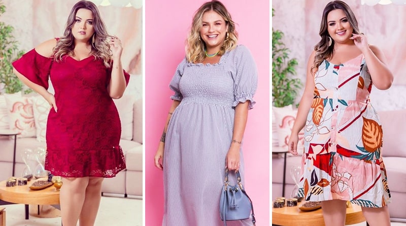 Vestido plus size: o modelo que valoriza suas curvas