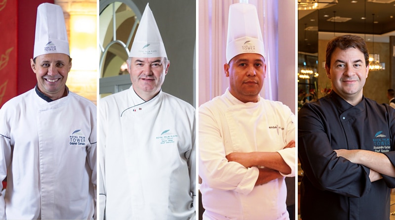 Dia do Chef de Cozinha: conheça os chefs do grupo Royal Palm Hotels & Resorts