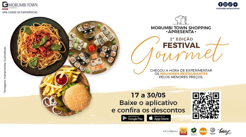 Festival Gourmet do Morumbi Town Shopping em São Paulo acontece até dia 30