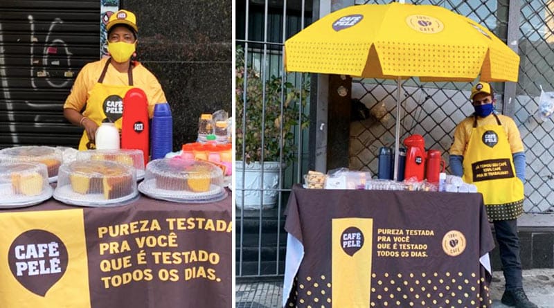 Café Pelé realiza em São Paulo a 2ª edição da ação “Café na Passarela”