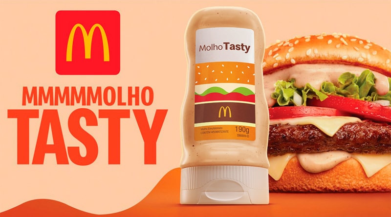 Molho Tasty: McDonald’s lança edição limitada do seu famoso molho