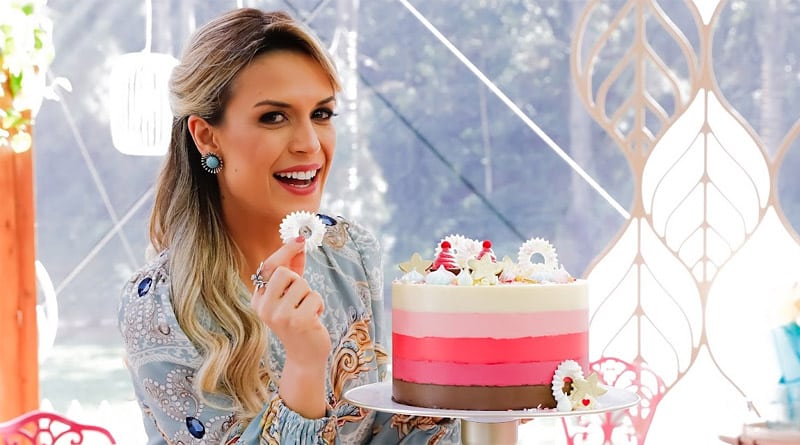 Receita: Bolo Peggy Porschen do Bake Off Brasil