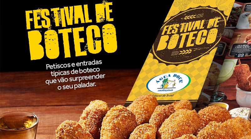 Água Doce lança Festival de Boteco