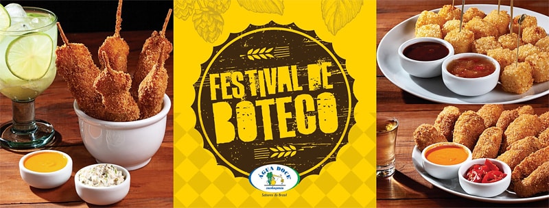 Água Doce lança Festival de Boteco