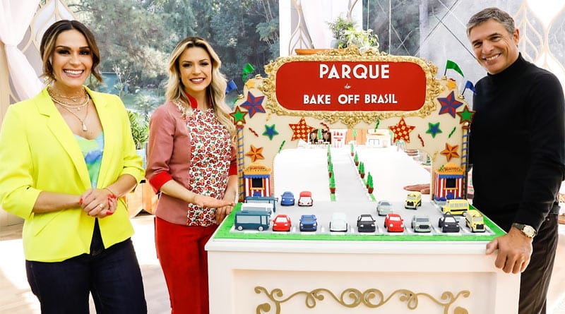 Bake Off Brasil traz "Parque de Diversões" neste sábado, dia 25