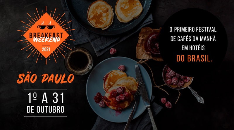 Breakfast Weekend acontece em São Paulo durante o mês de outubro