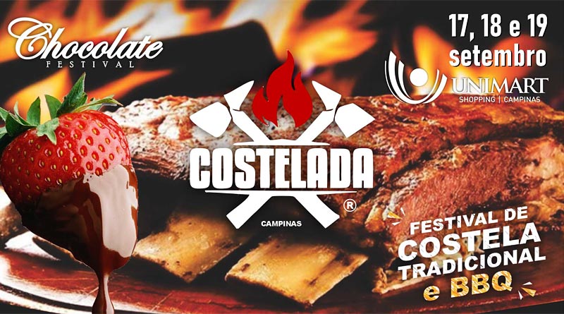 Costelada começa nesta sexta em Campinas e traz Festival do Chocolate