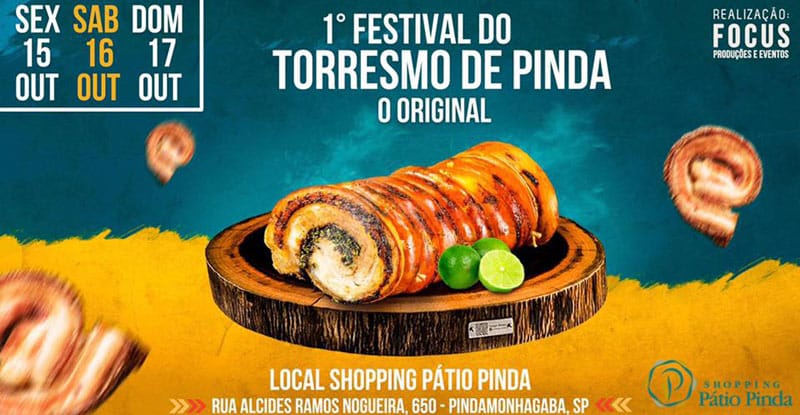 Começa nesta sexta em Pindamonhangaba a 1ª edição do Festival do Torresmo