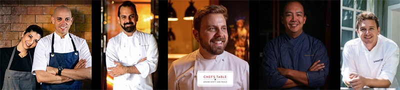Grand Hyatt São Paulo realiza nova edição do Chef's Table neste sábado