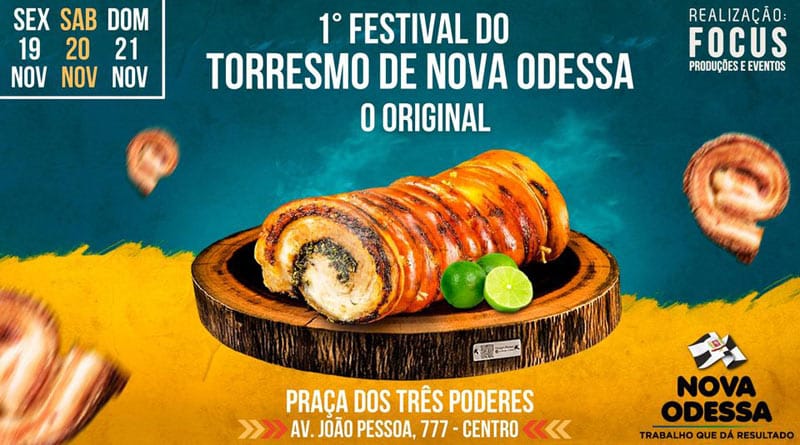 Começa nesta sexta a 1ª edição do Festival do Torresmo de Nova Odessa