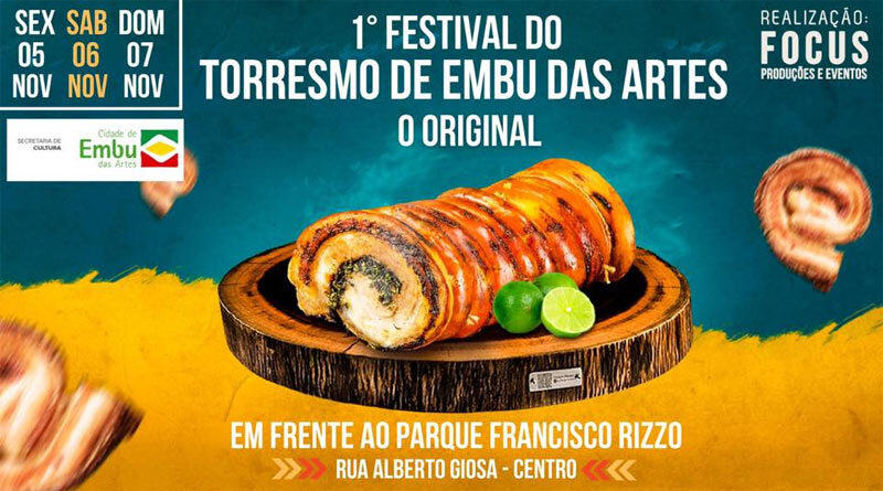 Embu das Artes recebe Festival do Torresmo entre os dias 5 e 7 de novembro