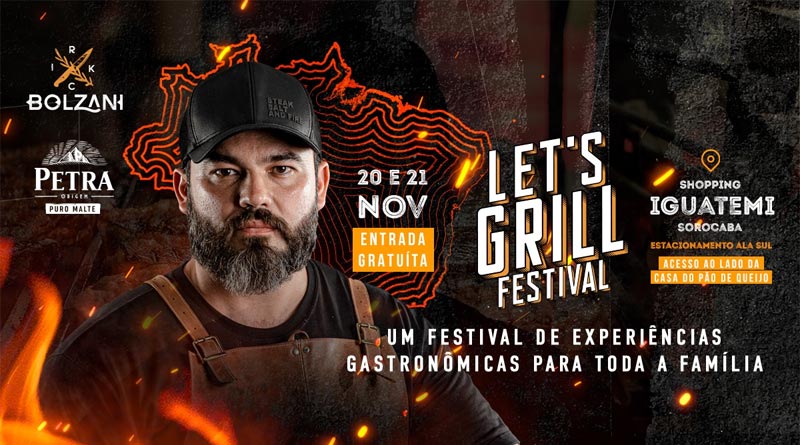 Let’s Grill Festival chega ao Iguatemi Esplanada neste fim de semana