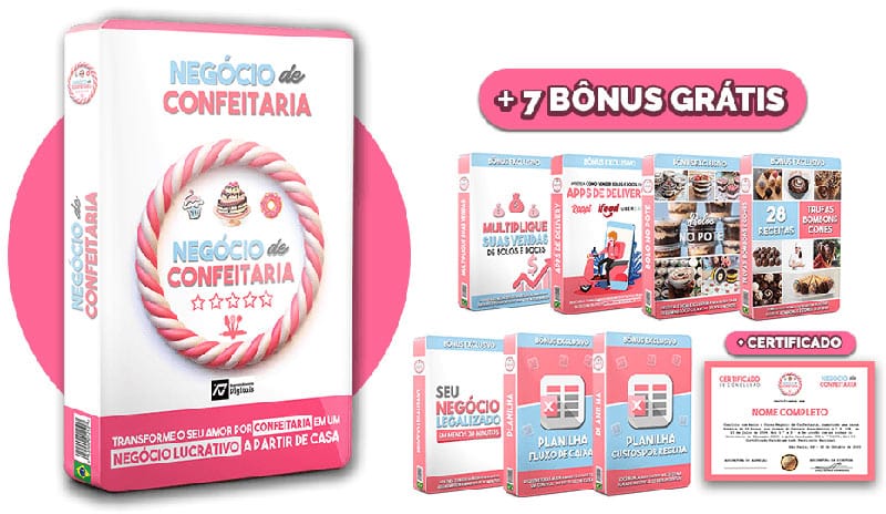 Melhores cursos de confeitaria online