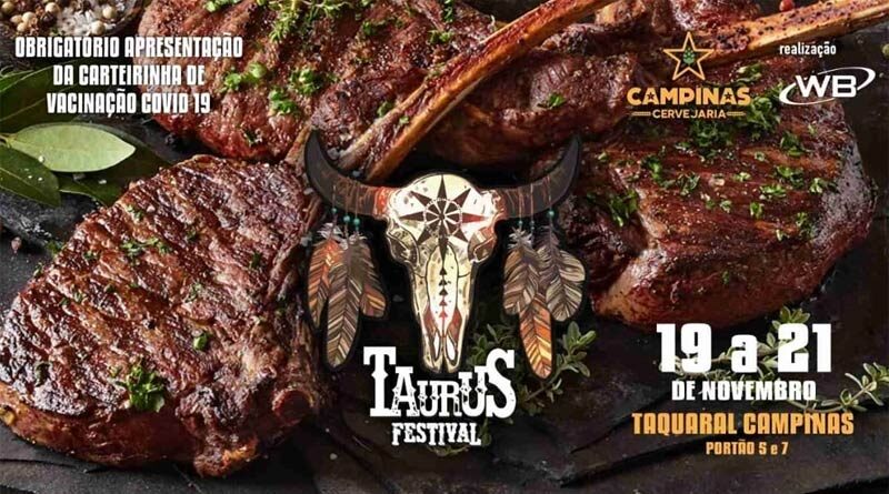 Taurus Festival acontece entre os dias 19 e 21 em Campinas, na Lagoa do Taquaral