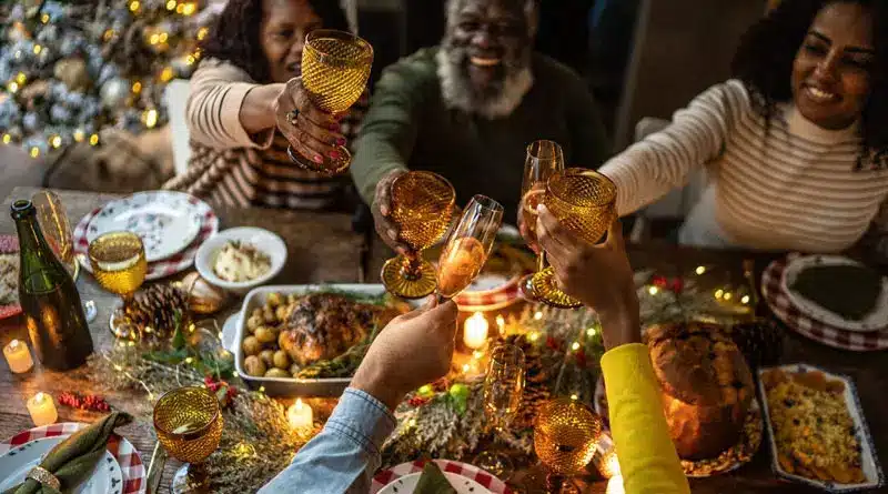 Alimentação saudável na ceia de Natal