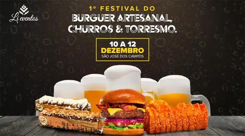 São José dos Campos recebe evento gastronômico a partir desta sexta-feira