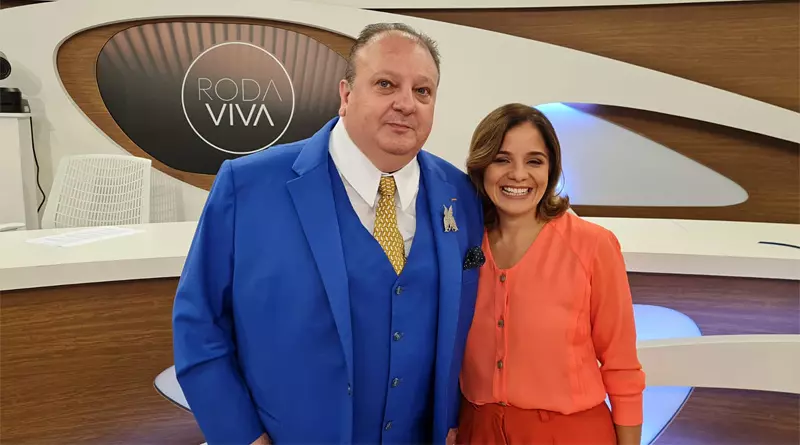 Chef Erick Jacquin participa do Roda Viva da TV Cultura na segunda, dia 17