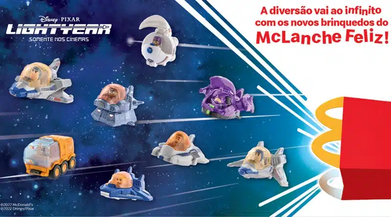 McDonald's: Brinquedos do McLanche Feliz