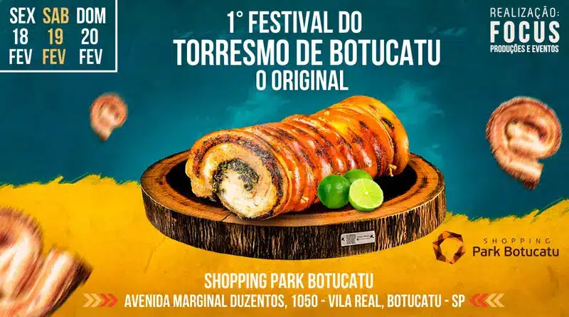 Começa nesta sexta em Botucatu a primeira edição do Festival do Torresmo
