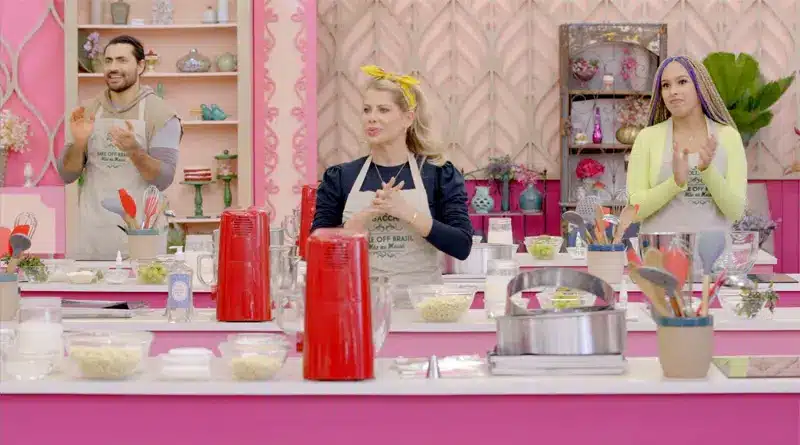 Bake Off Brasil – Celebridades deste sábado tem “Bolo Emoji” e “Cassata”