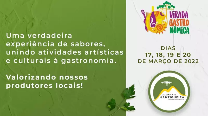 Começa nesta quinta a 2ª Virada Gastronômica de Campos do Jordão