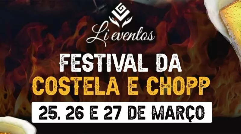 Começa nesta sexta em Sumaré a 1ª edição do Festival da Costela e Chopp