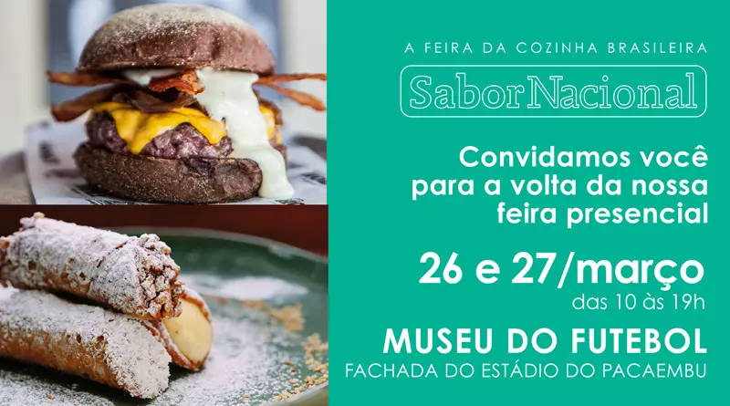 Feira Sabor Nacional em São Paulo retoma edição presencial neste fim de semana