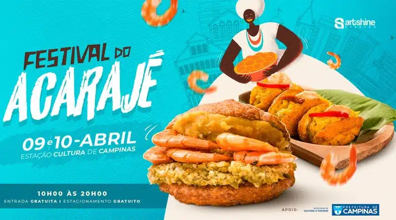 Festival do Acarajé e Mercado Místico ocorrem neste fim de semana em Campinas