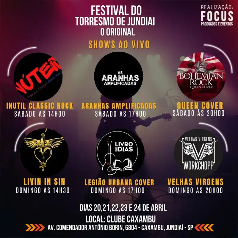 Festival do Torresmo de Jundiaí ocorre entre os dias 20 e 24 no Clube Caxambu