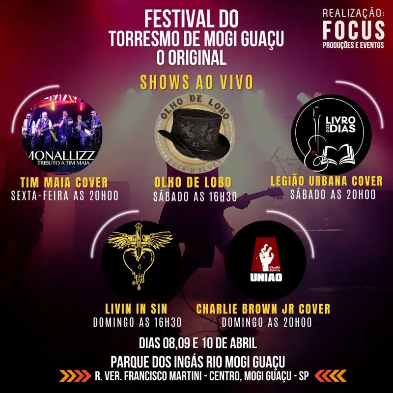 Festival do Torresmo de Mogi Guaçu acontece entre os dias 8 e 10 de abril