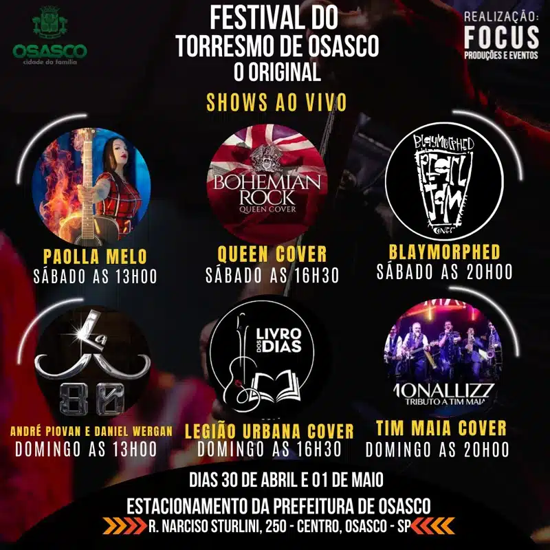 Festival do Torresmo de Osasco acontece neste sábado e domingo