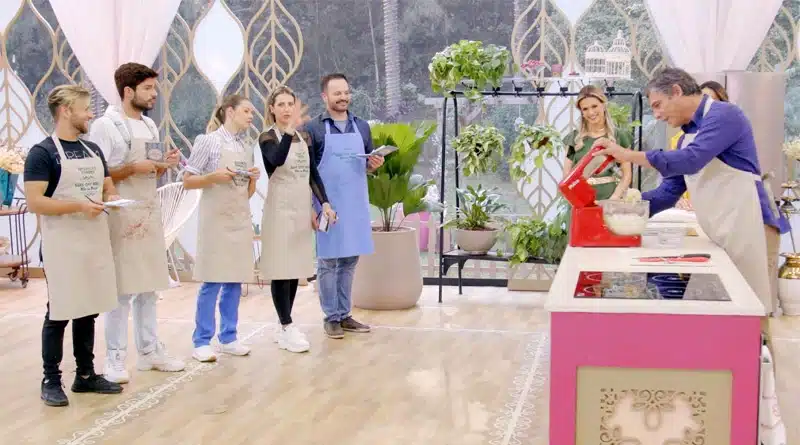 Neste sábado tem uma super aula de Olivier no Bake Off Brasil - Celebridades