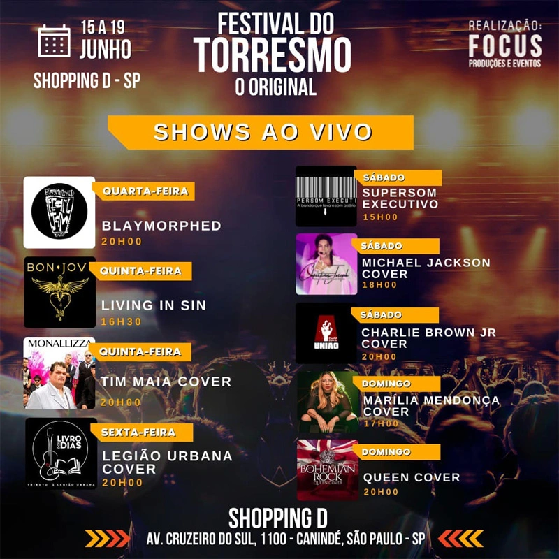 Festival do Torresmo tem início nesta quarta no Shopping D em São Paulo