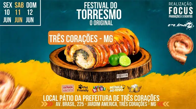 Minas Gerais: Festival do Torresmo de Três Corações começa nesta sexta