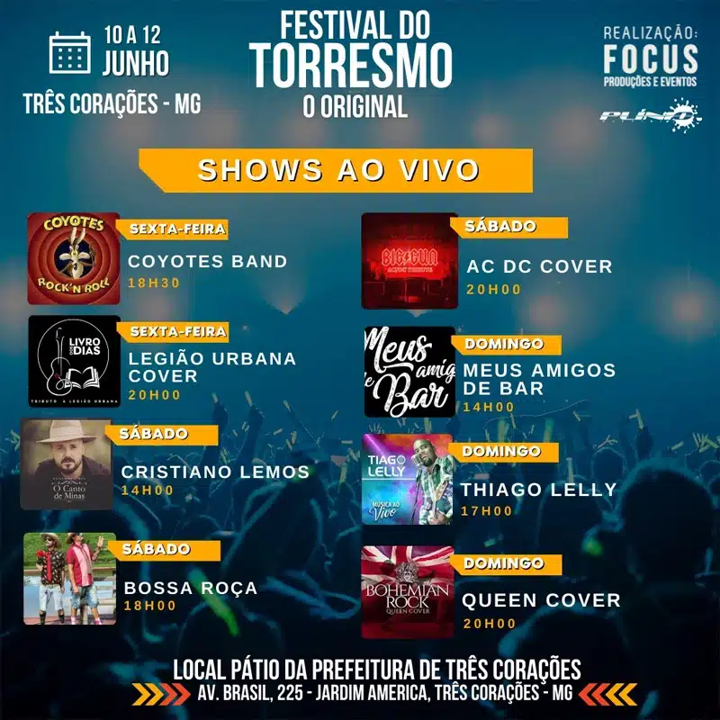 Minas Gerais: Festival do Torresmo de Três Corações começa nesta sexta