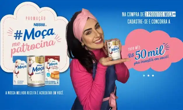 Nestlé lança promoção “Moça Me Patrocina” com dezenas de prêmios
