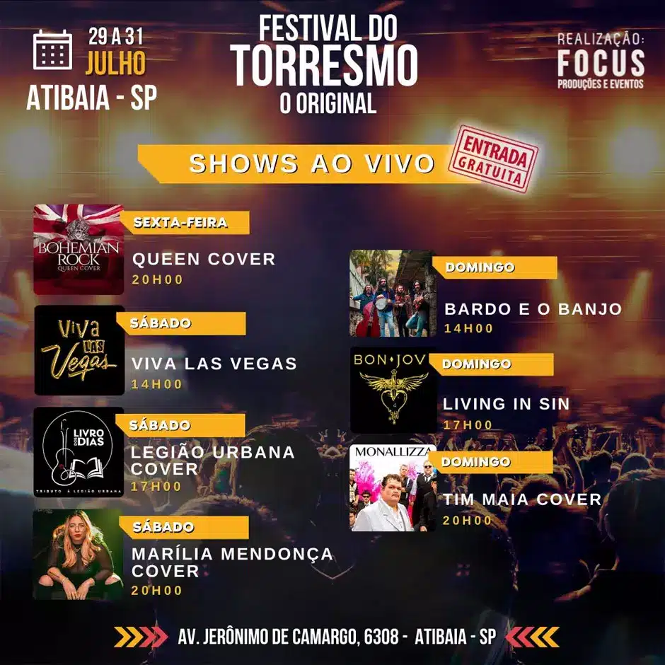 Começa sexta o Festival do Torresmo de Atibaia