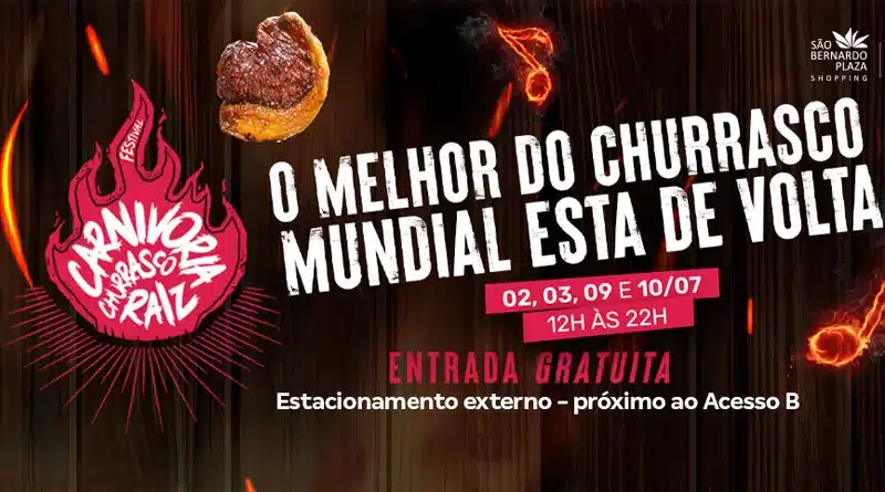 Festival Carnivoria tem início neste fim de semana em São Bernardo do Campo
